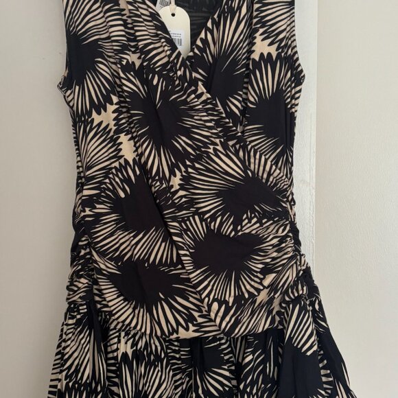 NWT Plenty by Tracy Reese (Anthropologie) Drop Waist Bubble Hem Dress (size XL) - Picture 5 of 5